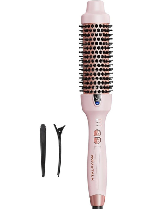 Wavytalk - Thermal Brush, 1.5 Inch Negative Ion Thermal Round Brush Creates Salon-quality
