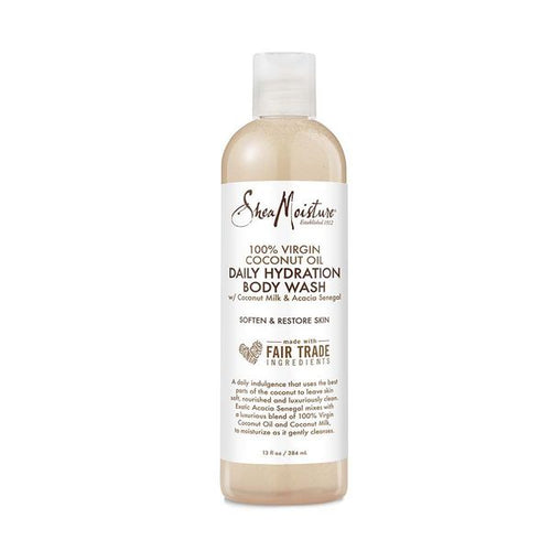Shea Moisture- Virgin Coconut Hydration Body Wash, 384ml