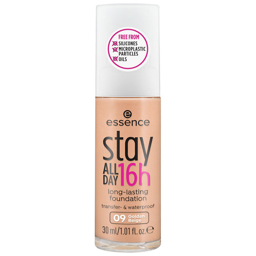 Essence - Stay All Day Long Lasting Foundation. 09 Golden Beige