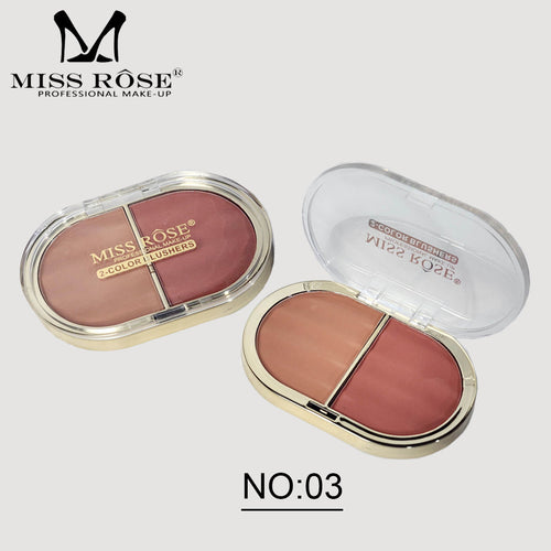 Miss Rose - Professional 2-color Makeup Blushers