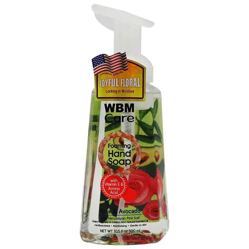 Wbm - Foaming Hand Wash Rose And Avocado - 300 Ml