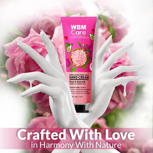 Wbm - Hand Cream Rose And Avocado - 30 G