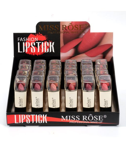 Miss Rose - Pack Of 6 Color Lipstick 7301-436z2