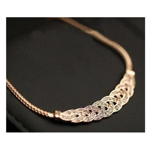 Dama Rusa- Spiral Costume Choker Chain Pendant Necklace For Women- Female Fashion Jewelry