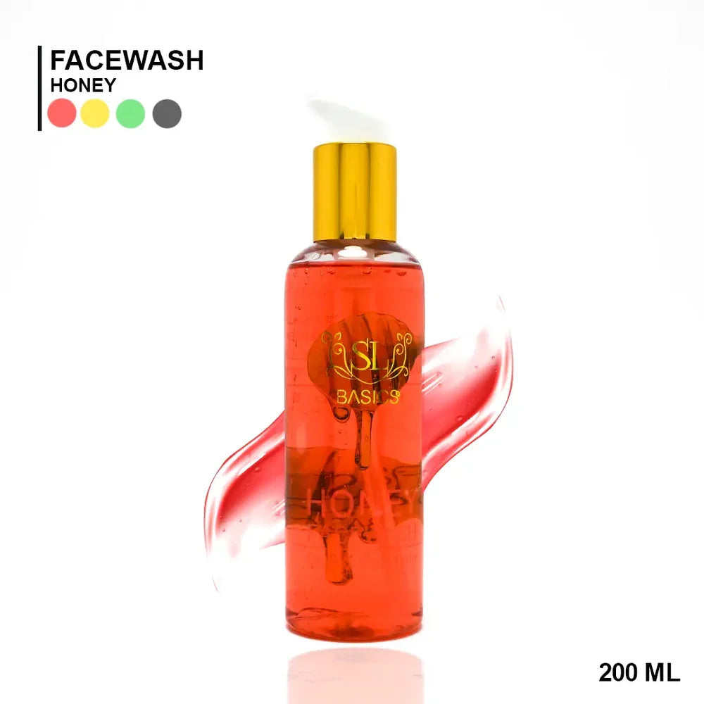 Sl Basics - Honey Facewash Bottle - 200ml