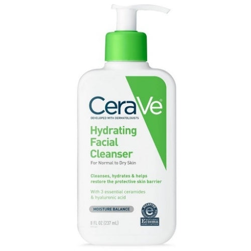 Cerave - Hydrating Facial Cleanser, For Normal To Dry Skin, 237ml