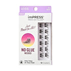 imPRESS - KISS imPRESS Falsies 12mm-14mm No Glue Needed 12 Clusters
