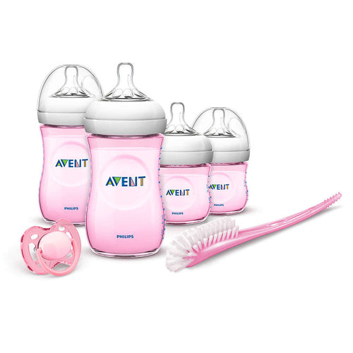 Philips New Born Starter Set Natural Pink Scd301/03