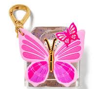 Bath & Body Works Pink Butterflies Sanitizer Holders