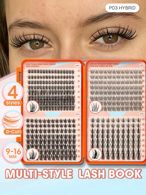 Shein Sheglam - Lash Pages Multi?style Hybrid Lash Clusters