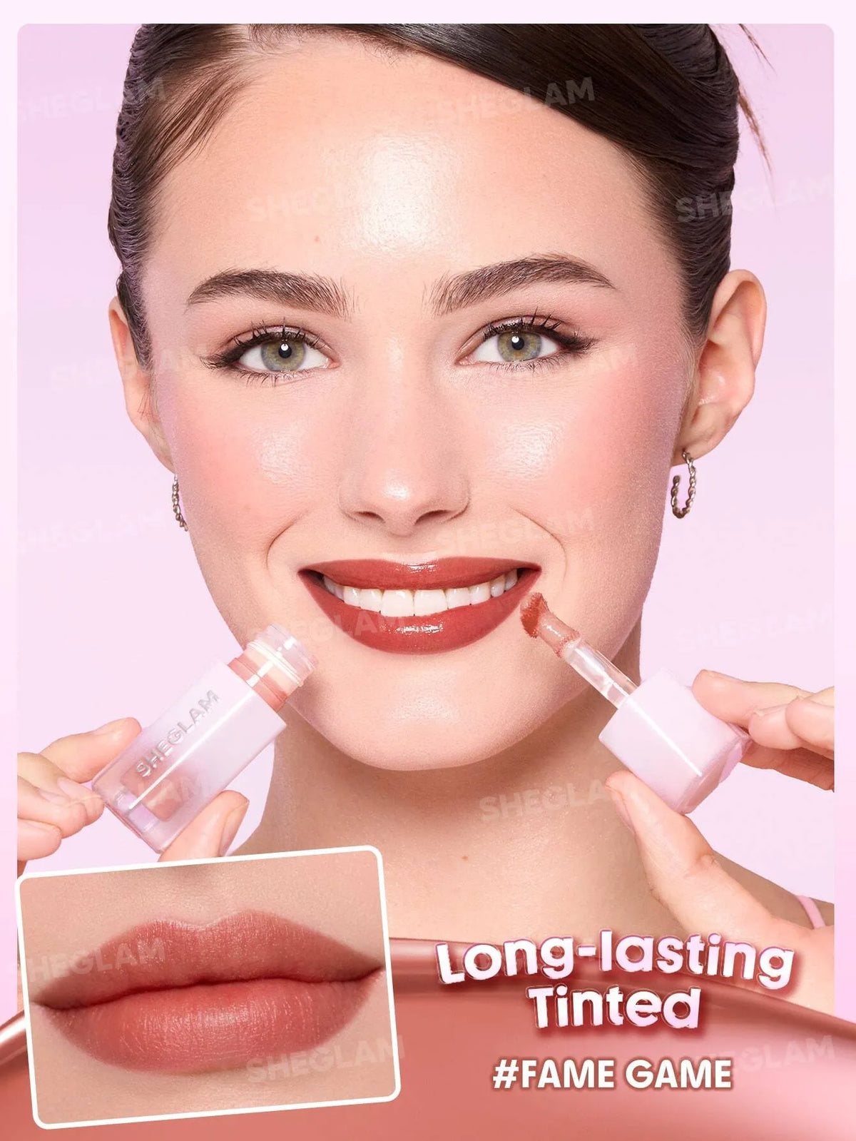 Shein Sheglam - Glazed & Locked Glossy Lip Tint