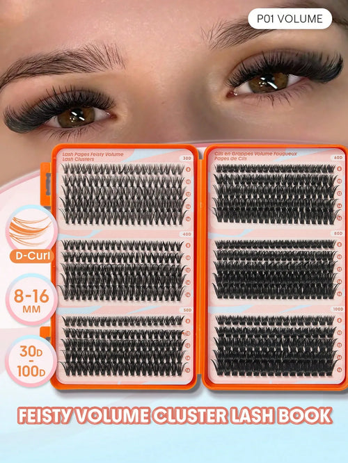 Shein Sheglam - Lash Pages Feisty Volume Lash Clusters
