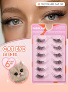 Shein Sheglam - Flutter Flirt Volume Cat Eye Half Strip Lashes