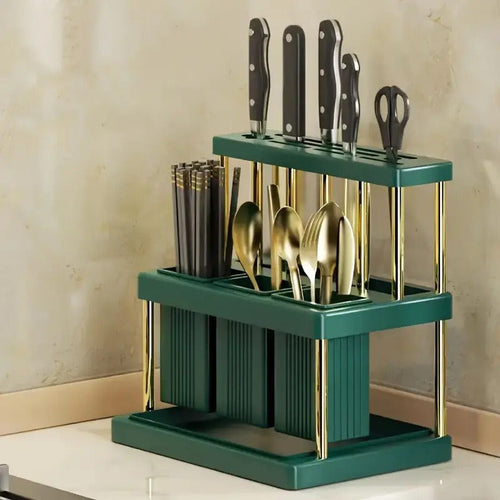 Home.co - Knife & Utensils Holder Drain Rack
