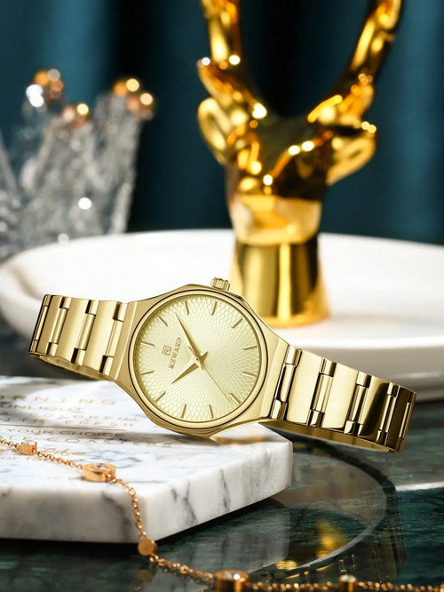 Shein - Reward Women Quartz Watch Luxury Fashion Lady Wrist Watches