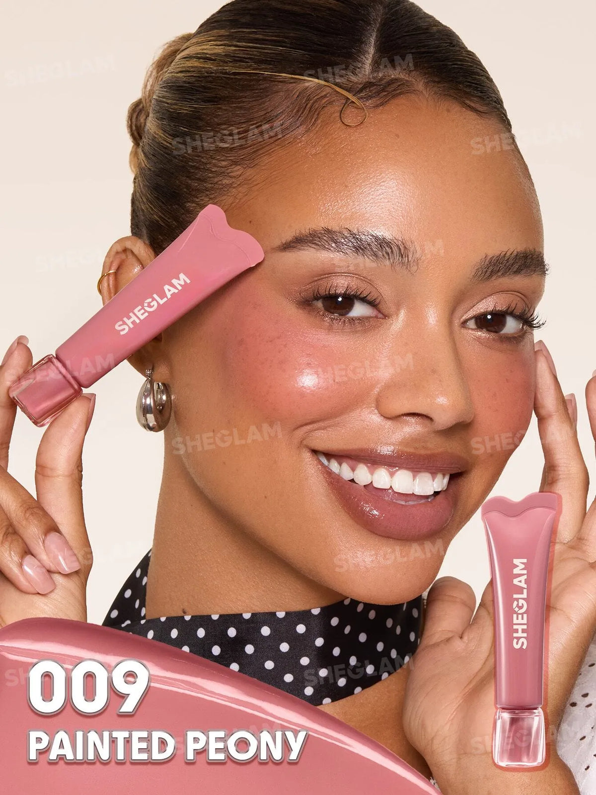 Shein Sheglam - Squeeze & Dot Matte Blush Paint