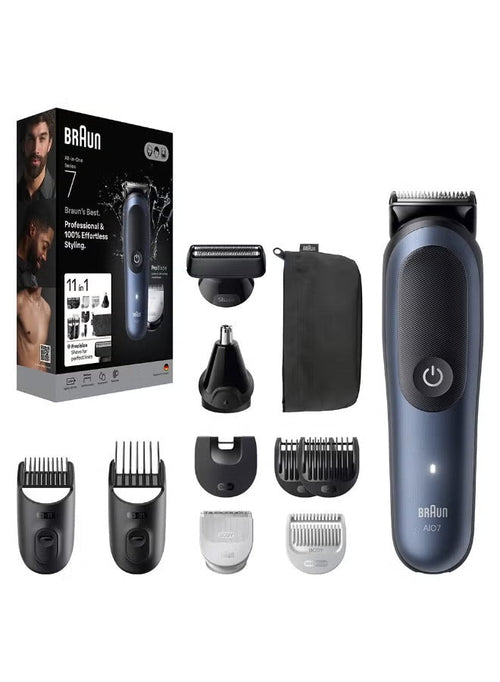 Braun - Series 7 All-in-one Trimmer 11-in-1 Grooming Kit - Aio7540