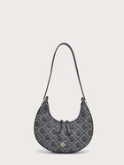 Shein - Dk Dkmg Vanessamay&dkmg 1pc Mother's Day Luxury Style Printed Crescent Bag