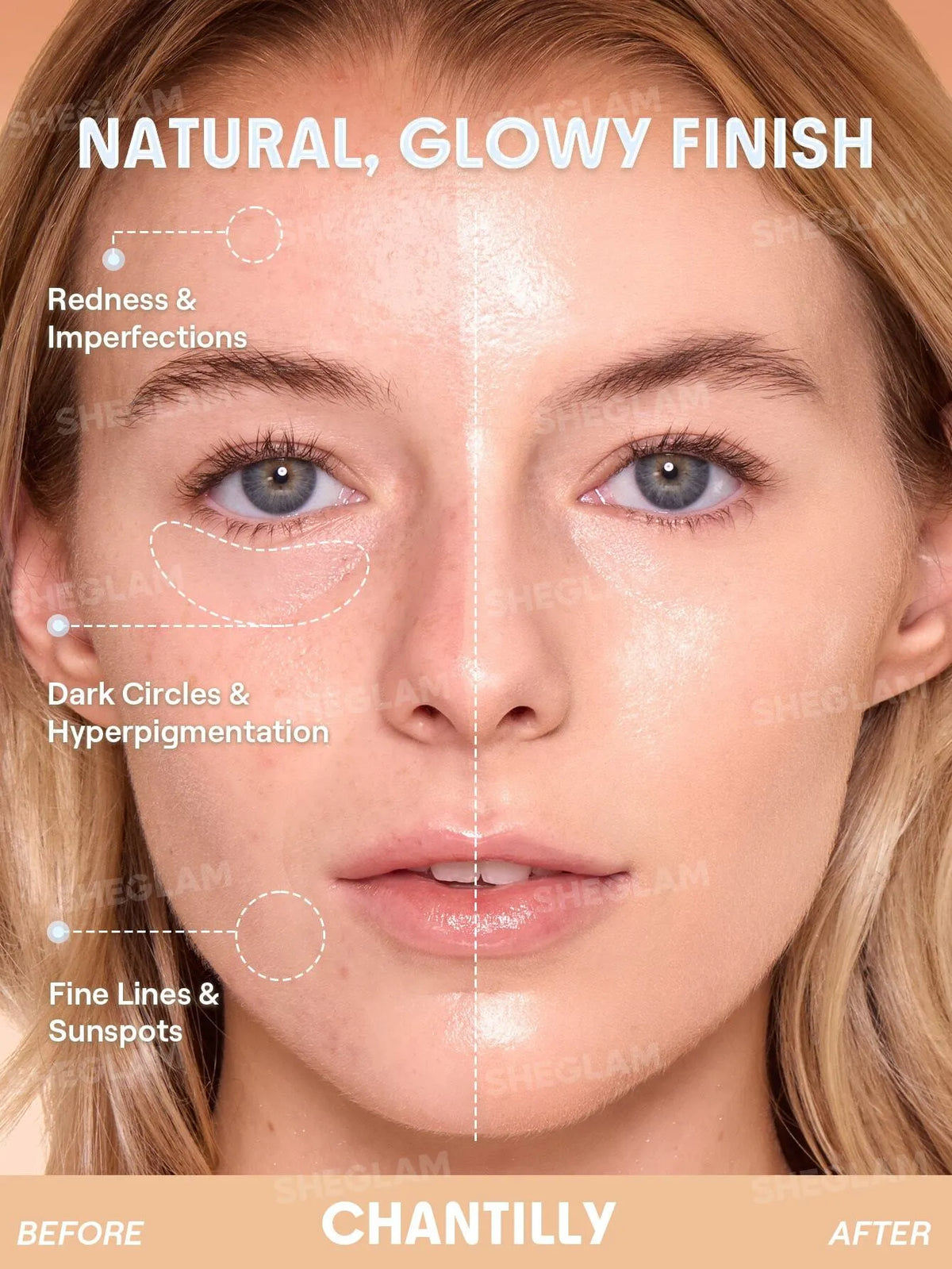 Shein Sheglam - Lumi Lock & Go Cushion Foundation