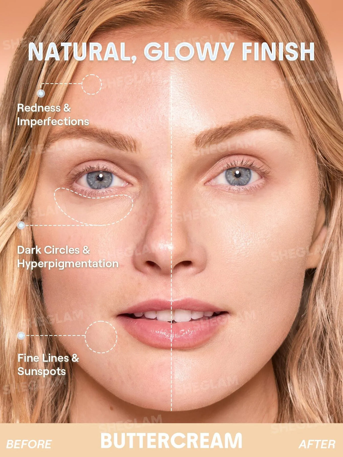 Shein Sheglam - Lumi Lock & Go Cushion Foundation