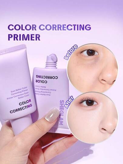 Shein Sheglam - Even Better Color Correcting Primer-purple