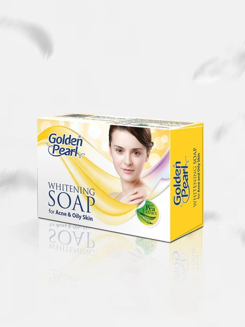 Golden Pearl Yellow Whitening Soap Acne And Oily Skin 100g