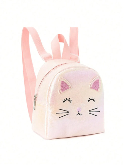 Shein - Cute Cat Ear Mini Backpack
