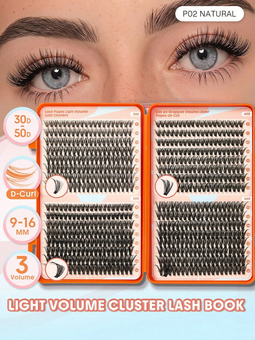 Shein Sheglam - Lash Pages Light Volume Lash Clusters