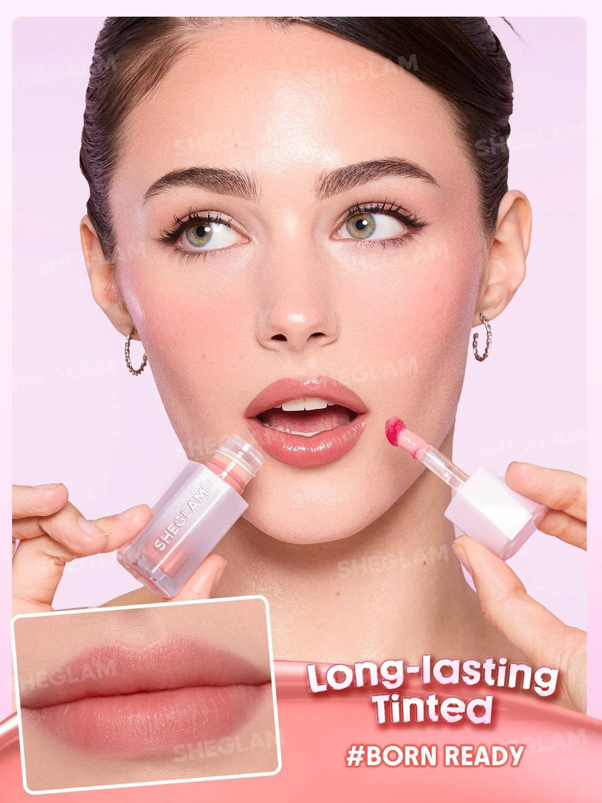 Shein Sheglam - Glazed & Locked Glossy Lip Tint