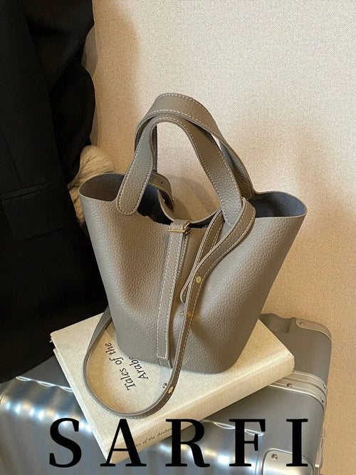 Shein - Premium Solid Color Women's Handbag