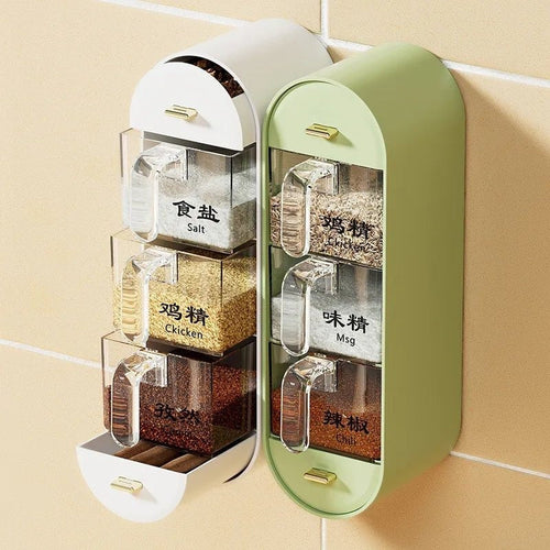 Home.co - Wall-mounted Seasoning Spice Rack