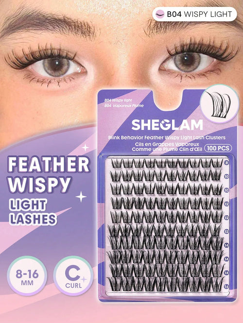 Shein Sheglam - Blink Behavior Feather Wispy Light Lash Clusters