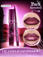 Shein Sheglam - Dark Romantasy Lip Liner + Lip Gloss Kit