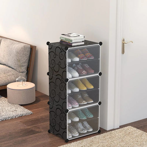 Home.co - Attachable Cabinet Shoe Rack - 6l