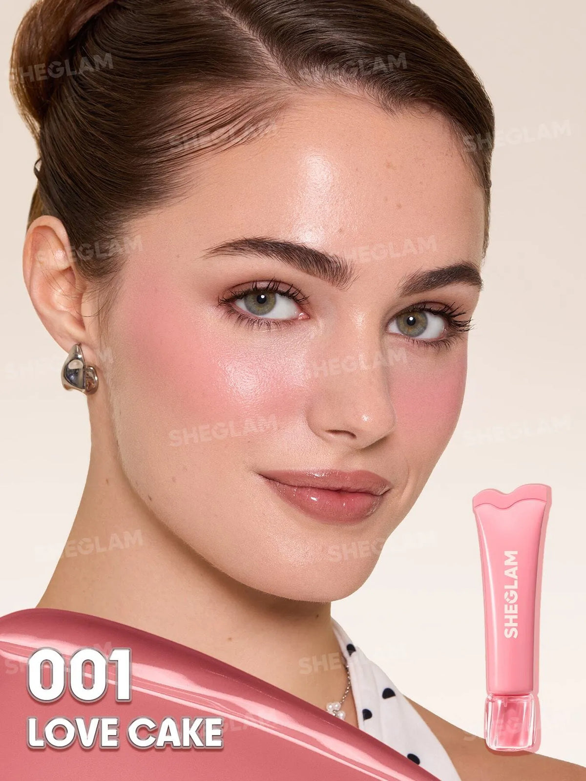 Shein Sheglam - Squeeze & Dot Matte Blush Paint