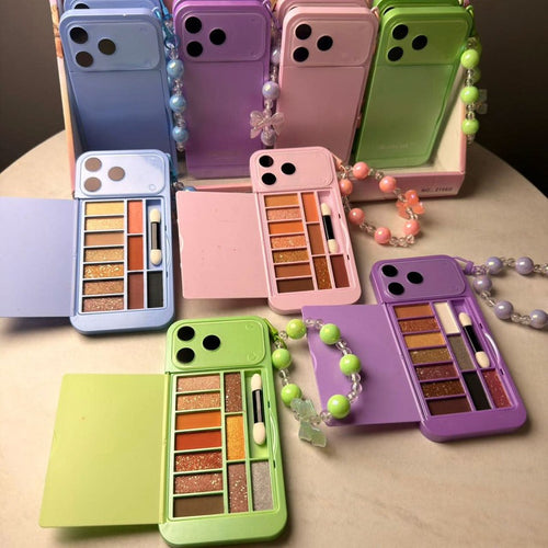 Iphone - 17 Pro Max Style Eyeshadow Palette With Hand Band