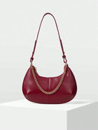 Shein - Motf Women Shoulder Bag Retro - Burgundy