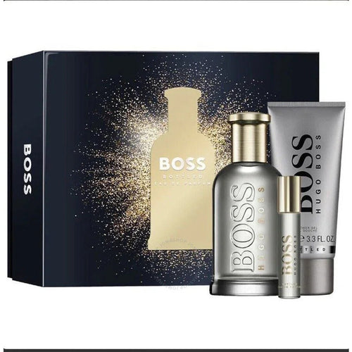 Hugo Boss - Bottled Parfum 3s Set (parfum 100ml+ Parfum 10ml+ S/gel 100ml)