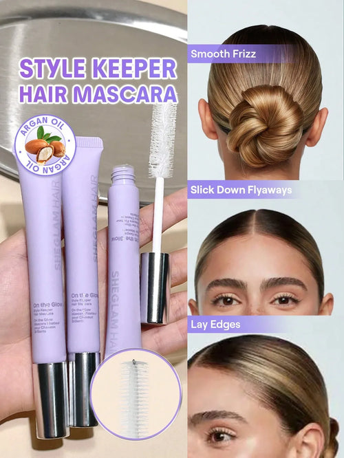Shein Sheglam - Hair On The Glow Style Keeper Hair Mascara, Frizz & Flyaway Hair Taming Wand