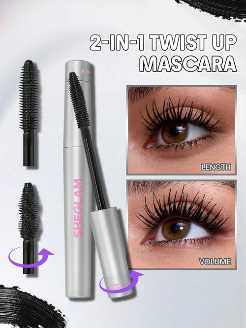 Shein Sheglam - Twist Top Volume & Length Mascara - Black
