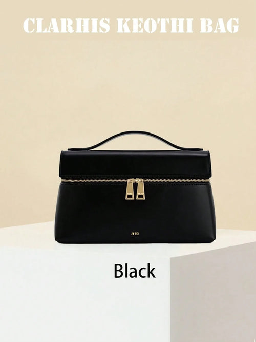 Shein - Zipper Closure Multi-purpose Handbag