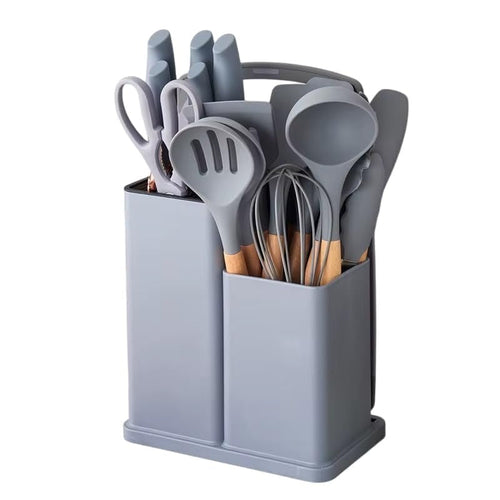 Home.co - 19-pcs Kitchen Utensils Set (random Color)