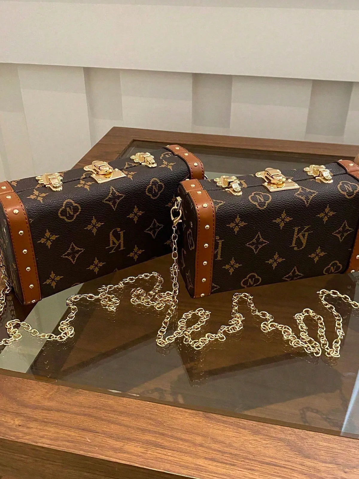 Shein - Luxury Niche High-end Feeling Box-shaped Bag