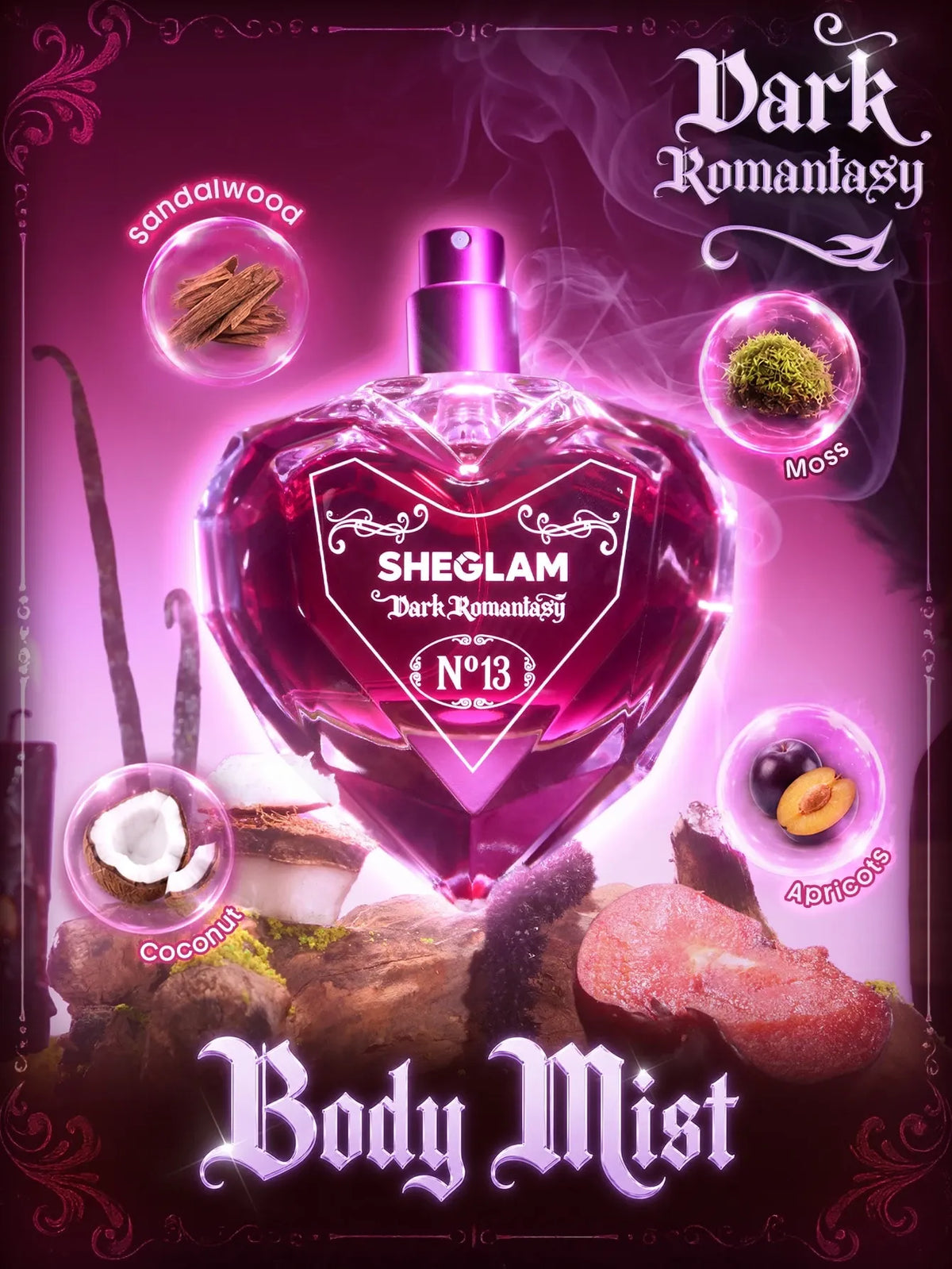 Shein Sheglam - Dark Romantasy Body Mist