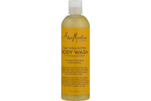 Shea Moisture- Raw Shea Butter Body Wash, 384ml