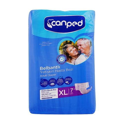 CANPED DIAPER ADULT EXTRA LARGE 7PCS 120-160 CM BASIC