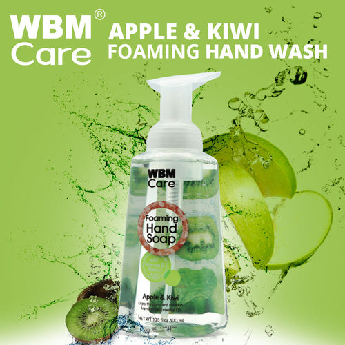 Wbm - Foaming Hand Wash Apple And Kiwi - 300 Ml