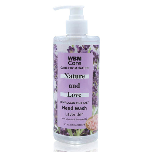 Wbm - Nature And Love Hand Wash (lavender) - 400 Ml
