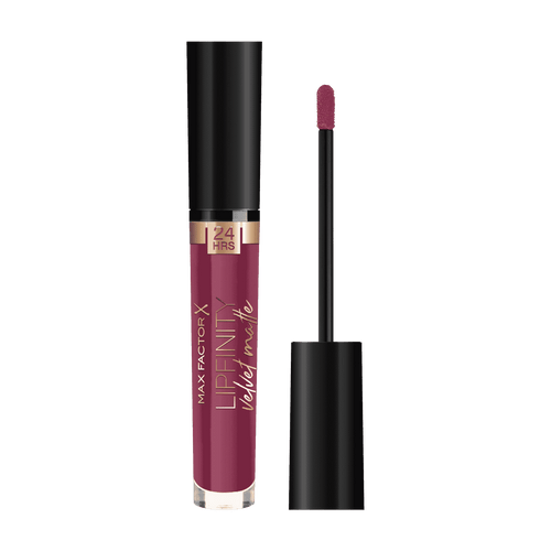 Max Factor - Lipfinity Velvet Matte Liquid Lip, 050 Satin Berry, 4ml