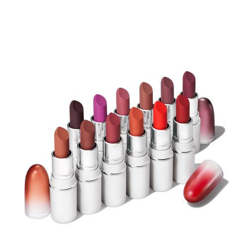 Mac - Mini Powder Kiss Lipstick 12 Pieces + Bag